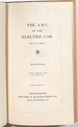 The A B C [ABC] of the Electric Car