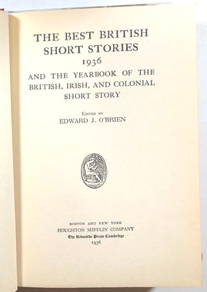 The Best British Short Stories, 1936