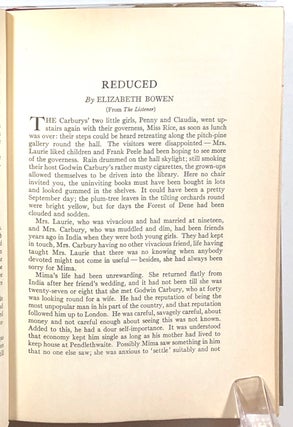 The Best British Short Stories, 1936