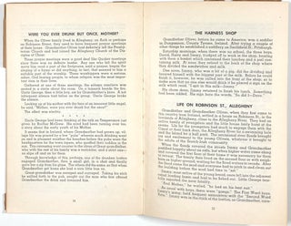 A Big Family; Being a collection of tales, anecdotes, and sketches concerning the ancestry, the upbringing, the education, and the diversions of the family of Cadwallader Evans and Margaret Brown Evans, as they grew up in Pittsburgh in the decades following 1872.