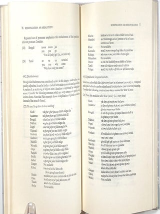 Reduplication in South Asian Languages: An Areal, Typological and Historical Study