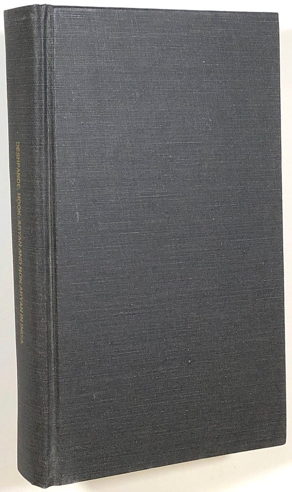 Item #s00011299 Aryan and Non-Aryan in India; Michigan Papers on South and Southeast Asia, Number 14. Madhav M. Deshpande, Peter Edwin Hook, A. L. Basham.