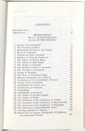The Skanda - Purana, Part XIV; Ancient Indian Tradition & Mythology Vol. 62