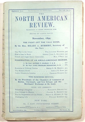 Item #s00011697 The North American Review; Vol. 159, No. 5; November 1894. Lloyd Bryce, ed., John...