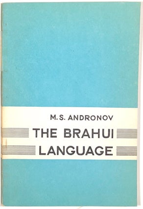 Item #s00011787 The Brahui Language. M. S. Andronov