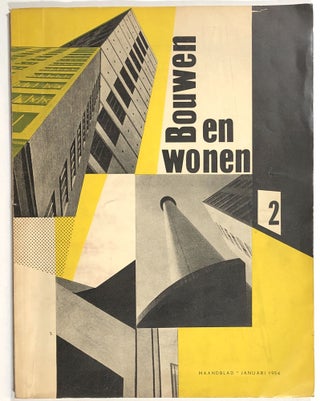 Item #s00012683 Bouwen en Wonen 2; Januari 1954; maandblad voor architectuur, stedebouw,...