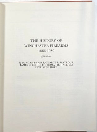 The History of Winchester Firearms 1866-1980