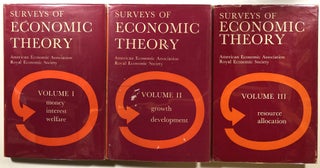 Item #s00013466 Surveys of Economic Theory, 3 vols., Prepared for The American Economic...