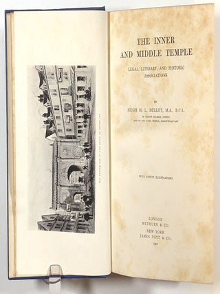 The Inner and Middle Temple; Legal, Literary, and Historic Associates