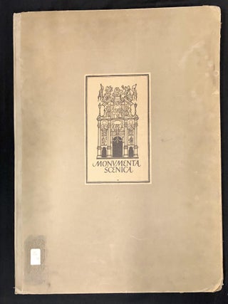 Item #s00013777-f Giuseppe Galli-Bibiena; Monumenta Scenica, The Art of the Theatre, New Series,...