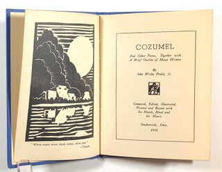 Cozumel and Other Poems, Together with a Brief Outline of Maya History