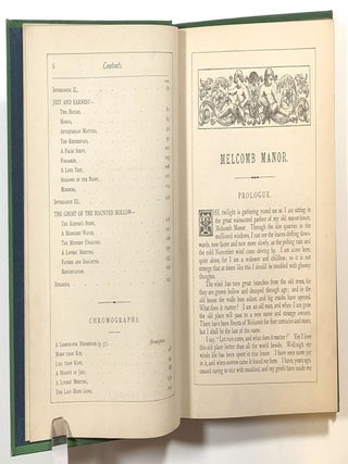Melcomb Manor; A Family Chronicle Arranged from the Papers of Richard Brent, Esq., Sometime of Melcomb by F. Scarlett Potter; With Six Illustrations, in Gold and Colors