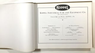 Koppel; Koppel Industrial Car and Equipment Co.; General Catalog Number One