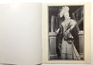 Mae West, "Diamond Lil"; a souvenir program--SIGNED