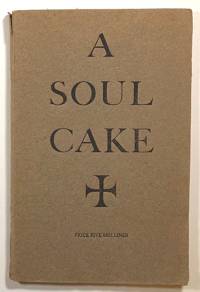 Item #s00014427 A Soul Cake. Faith Ashford.
