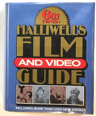 Item #s00014847 Halliwell's Film and Video Guide, 6th Edition. Leslie Halliwell