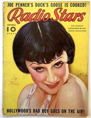 Item #s00014890 Radio Stars; September 1936; Vol. 8 No. 6. Lester C. Grady, ed., George Kent,...