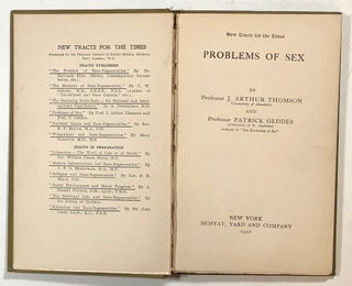 Problems of Sex; New Tracts for the Times