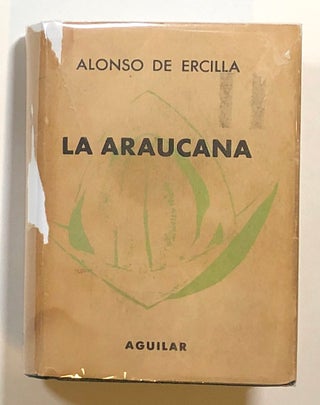 Item #s00015173 La Araucana. Alonso de Ercilla y. Zuniga, Concha de Salamanca