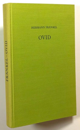 Item #s00015418 Ovid, Eine Dichter Zwischen Zwei Welten. Hermann Frankel, trans Karl Nicolai, Ovid