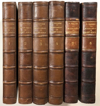 Item #s00016827 Ecrits Inedits de Saint-Simon, Publies sur les Manuscrits Conserves au Depot des...