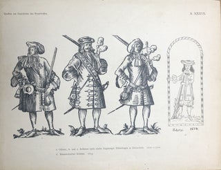Quellen zur Geschichte der Feuerwaffen; Facsimilierte Nachbildungen alter Originalzeichnungen, Miniaturen...TEXT AND PLATES