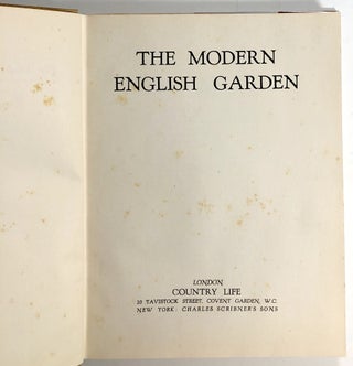 The Modern English Garden