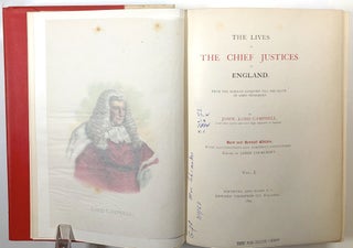 The Lives of the Chief Justices of England: From the Norman Conquest Till the Death of Lord Tenterden; 3 vols.--Volume I, Volume II, & Volume III