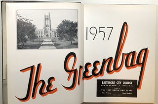 The 1957 Green Bag: Yearbook of Baltimore City College; Greenbag