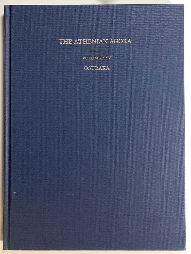 Item #s00017868 Ostraka; The Athenian Agora, Results of Excavations Conducted By the American School of Classical Studies at Athens, Volume XXV. Mabel L. Lang.