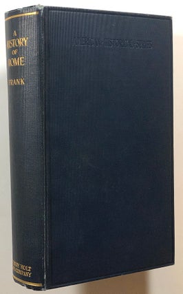 Item #s00018130 A History of Rome. Tenney Frank