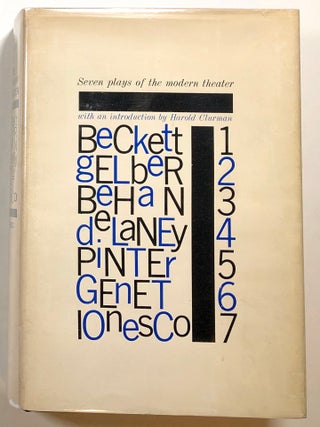 Item #s00018541 Seven Plays of the Modern Theatre. Harold Clurman, intro., Samuel Beckett, Jean...
