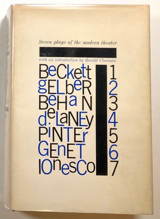 Item #s00018541 Seven Plays of the Modern Theatre. Harold Clurman, intro., Samuel Beckett, Jean...