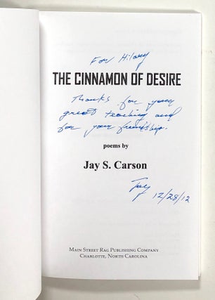 The Cinnamon of Desire