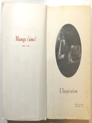 Le Crepuscule Illumine (1963) signed. Poems in Monegasque
