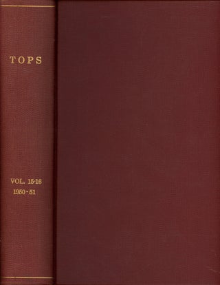Item #s00019861 Tops, The Magazine of Magic, 24 issues, run of 1950 & 1951: Vol. 15, No. 1 (Jan....