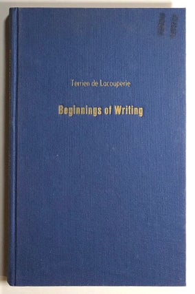Item #s00020140 Beginnings of Writing in Central and Eastern Asia, Or, Notes on 450...