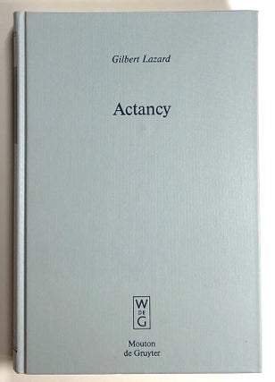 Item #s00020204 Actancy; Empirical Approaches to Language Typology 19. Gilbert Lazard