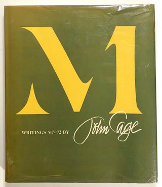Item #s00020985 M: Writings '67-'72. John Cage