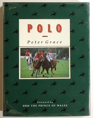 Item #s00021253 Polo. Peter Grace, fore HRH The Prince of Wales