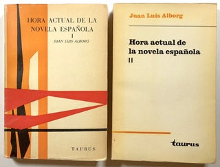 Item #s00021444 Hora Actual de la Novela Espanola, 2 vols.--Vol. I and Vol. II. Juan Luis Alborg