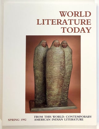 Item #s00021566 World Literature Today; Volume 66, Number 2, Spring 1992; From This World:...