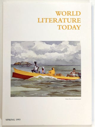 Item #s00021571 World Literature Today; Volume 67, Number 2, Spring 1993. Djelal Kadir, ed.,...