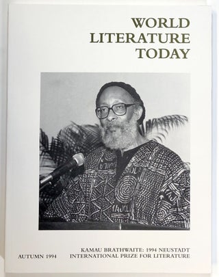 Item #s00021586 World Literature Today; Volume 68, Number 4, Autumn 1994; KAMAU BRATHWAITE: 1994...