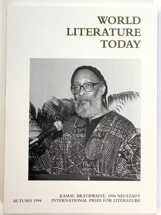 Item #s00021588 World Literature Today; Volume 68, Number 4, Autumn 1994; KAMAU BRATHWAITE: 1994...