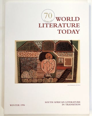 Item #s00021609 World Literature Today; Volume 70, Number 1, Winter 1996; SOUTH AFRICAN...