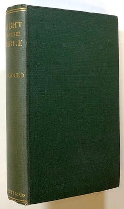 Item #s00021793 Light on the Bible, For Young and Old. Gould. F. J., Frederick James Gould