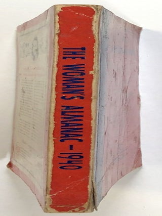 1940, The Woman's Almanac, The Fourth Annual Book of Facts for, by, and about Women