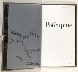 Porcupine Literary Arts Magazine; Premier Issue; Vol. 1, Issue 1: Spring/Summer 1996; Artists' Edition