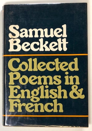 Item #s00022622 Collected Poems in English & / and French. Samuel Beckett